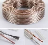 National Standard Rvh Audio Cable 100-300 Core Transparent Gold and Silver  Speaker Cable Stage Audio Cable Amplifier HiFi Speaker Cable