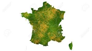 Carte linguistique de la france cliquer sur une région. Carte Detaillee De La France Pour Le Pays Le Voyage La Texture Et L Arriere Plan Banque D Images Et Photos Libres De Droits Image 87971748