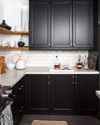 Like Rustic Meets Modern You Need To See Inside This 30s Build Toronto Home Home Kitchens Black Kitchen Cabinets Kitchen Design