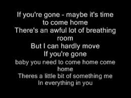 If You Re Gone Matchbox 20 Best Breakup Songs Matchbox 20 Lyrics Breakup Songs