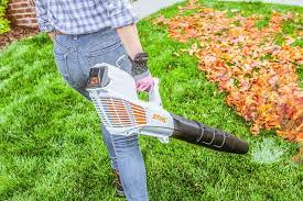 Stihl 39 S Battery Powered Leaf Blowers Provide The Power That Will Blow You Away On All Your Landscaping Projects Stihl Blowers Landscape Projects