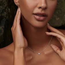 Pendentif coeur acier inoxydable