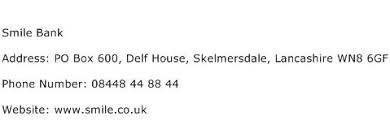 Meanwhile nick slape gloats about smile's ethical banking. Smile Bank Address Contact Number Of Smile Bank