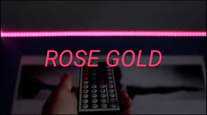 Warm light bulbs vs cool light bulbs: How To Make Rose Gold On Led Light Strips Custom Diy Light Strip Colors 5 Youtube