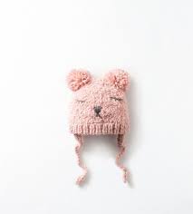 Handmade Bear Face Hat From Zara Kids Fashion Girl Baby Boy Fashion Baby Knitting