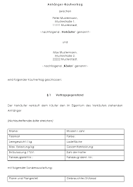 Download kaufvertrag pkw von privat. Anhanger Kaufvertrag Nur 6 50 Zum Download