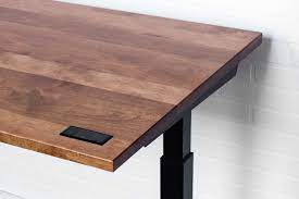 Be more active during the day by standing while you work. Sway Adjustable Height Wooden Desk Wooden Desk Beautiful Desk Desk