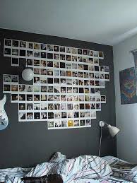 Dorm Room Decorating Ideas For Guys Polaroid Picture Decorating Ideas Photo Walls Bedroom Dorm Room Decor Decorate Your Room