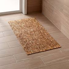 When it's time to wash up, bathroom rugs create a grippy surface on the bottom to. Bathroom Rugs And Bath Mats Crate And Barrel