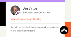Jim Virtue - President and COO at PPI | The Org
