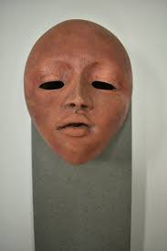 Trickster's Red: Art is a Lie Sculpture by Don Dougan