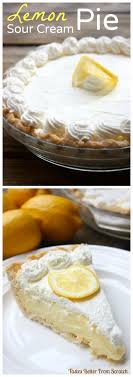 The Best Lemon Sour Cream Pie Recipe On Myrecipemagic Com This Is My Families Favorite Pie And It S Lemon Sour Cream Pie Favorite Pie Recipes Dessert Recipes