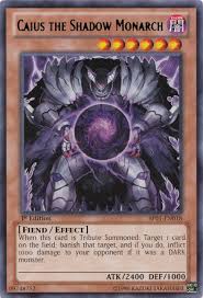Replace it with something that works. Caius The Shadow Monarch Any English Version Monster Cards Card Art Yugioh