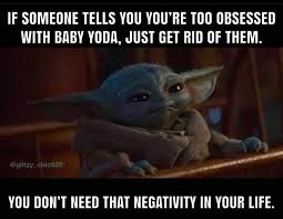 The Real Baby Yoda On Instagram Byeee Yoda Funny Yoda Yoda Meme