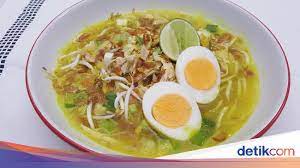 Resep Soto Ayam Kuning Berkuah Bening Segar