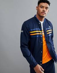 Le survêtement lacoste bleu porté par sch dans son clip interlude. Lacoste Sport Tracksuit In Navy Asos