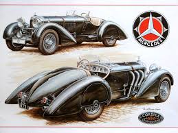 1930 Mercedes Benz Count Trossi Ssk Antique Cars Old Mercedes Retro Cars