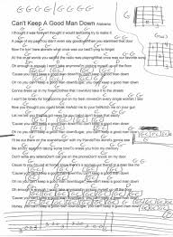 Can T Keep A Good Man Down Can T Keep A Good Man Down Alabama Guitar Chord Chart With Images Guitar Chord Chart Guitar Chords A Good Man