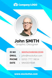 For optimum performance purchase and install the Free Employee Id Card Design Mockofun