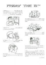 We've gathered up 13 fun and freaky facts to help you celebrate friday the 13th! Friday The 13th Esl Worksheet By Alenka