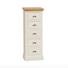 Older dressers may have scratches and some wear and tear. Eve 5 Drawer Tall Chest It0196754