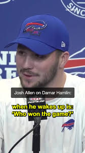 Josh Allen's Emotional Interview