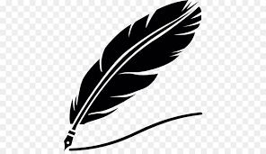 Quill Paper Inkwell Pen Write Unlimited Download Kisspng Com Seni Horor Sketsa Pulpen