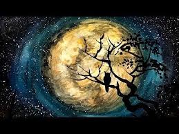 Cara gampang melukis pemandangan alam menggunakan cat akrilik / acrylic painting. Cara Sederhana Melukis Galaxy Dan Bulan Begron Kaligrafi Kontemporer Juga Cocok Youtube Lukisan Gambar Kaligrafi