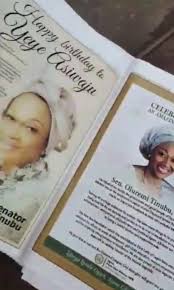 Последние твиты от bola ahmed tinubu (@asiwajutinubu). 60th Birthday Messages To Oluremi Tinubu On The Nations Newspaper Video Politics Nigeria
