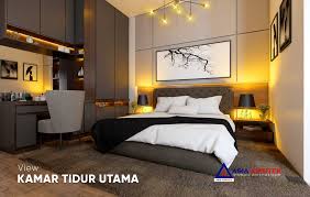 Selanjutnya diatas adalah salah satu desain interior kamar tidur utama yang sangat nyaman untuk dijadikan tempat untuk berisirahat, kalian dapat menempatkan kasur di tengah dan disisi kanan kiri ditambahkan meja kecil untuk lampu tidur. Desain Interior Ruang Tamu Ruang Keluarga Tidur Rumah Minimalis