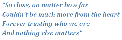 Translate texts with the world's best machine translation technology, developed by the creators of linguee. Meaning Of Nothing Else Matters By Metallica Song Meanings And Facts