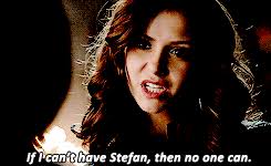 The moment you realize Steferine was actually endgame and Katherine won  when she said “ if i cant have stefan, then no one can”