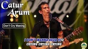 Chords For Catur Arum Ojo Cry Maning Official Video