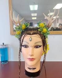 Fantasy hair competition for freshman cosmetology students 🦋 • #lancaster  #lancasterschoolofcosmetology #haircompetition #freshman  #cosmetologystudents #cosmetologyschool