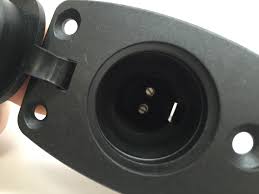 Marine Boat 2 Prong Nylon Stern Light Pole Base Black Cover Socket For Plug In Marine And Rv Lighting Accessories Pactrade Marinetagline
