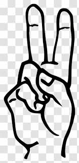 For example, the standard nor. American Sign Language F Alphabet Letter Black And White Transparent Png