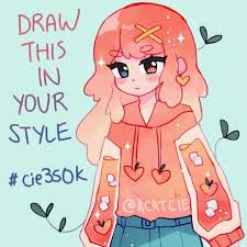 We are awesome with no effort. Pin By Arinka Malinka On Art Girls Cartoon Art Cartoon Art Styles Cute Art