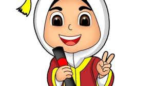 Surat al ikhlas belajar mengaji bersama jamal laeli belajar. Gambar Kartun Anak Perempuan Mengaji