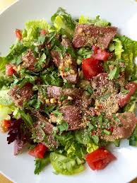 Salade De Boeuf Epicee A La Thai Ou Le Tigre Qui Pleure Salade De Boeuf Recette Asiatique Cuisine Asiatique