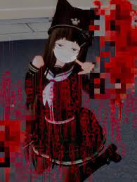 Read more › by @sarahpagano. Creepy Red Anime Aesthetic 714x950 Wallpaper Teahub Io