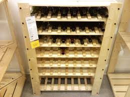 Ensures The Right Temperature For Wine Cabinet Ikea Flaschen Regal Flaschenregal Regal