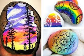 Messy hair mermaid rock #mermaid #rockpainting #rocks #ocean #sea #rocksbykatie #rockart #painted #rock #stone #stones #rocks #rockart #stoneart. 25 Cool Painted Rocks That Will Inspire You I Love Painted Rocks