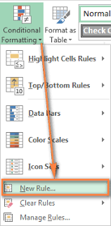 Excel Conditional Formatting Formulas