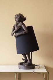 Marvin The Monkey Table Lamp In 2020 Animal Lamp Lamp Quirky Table Lamp