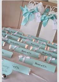 Tiffany Theme Giveaways Tiffany Blue Baby Shower Tiffany Baby Showers Blue Baby Shower