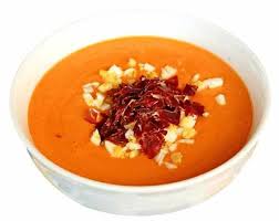 Salmorejo Cordobes Avec Images Gastronomie Soupe De Tomate Tomates