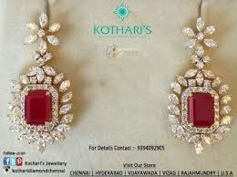 Jewellery Has The Power To Be This One Little Thing That Make U Feel Unique By Kothari S Chennai Diamond Jewelry Designs Jewelry Design Earrings