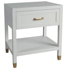 Guild Bedside Table In 2020 Luxury Bedside Table Bedside Table White Bedside Table