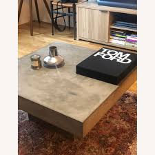 According to cb2, it was designed in collaboration with. Cb2 Cement Coffee Table Aptdeco