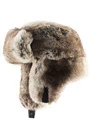 Solid Color Faux Fur Bomber Hat Fur Trapper Hat Trapper Hats Fur Trapper